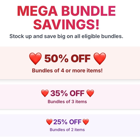 SAVE UP TO 50% OFF WITH BUNDLES - Picture 1 of 1